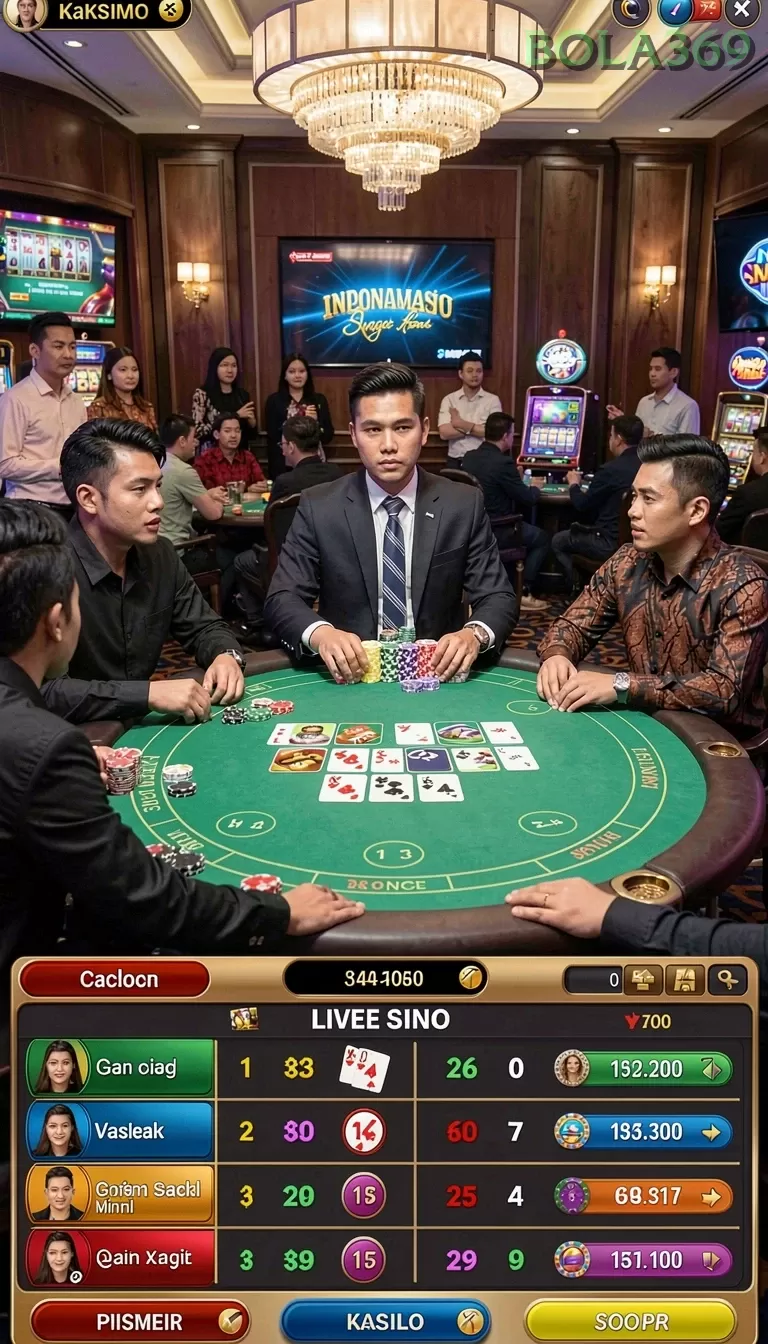 Cuplikan layar ATM138 — menu navigasi