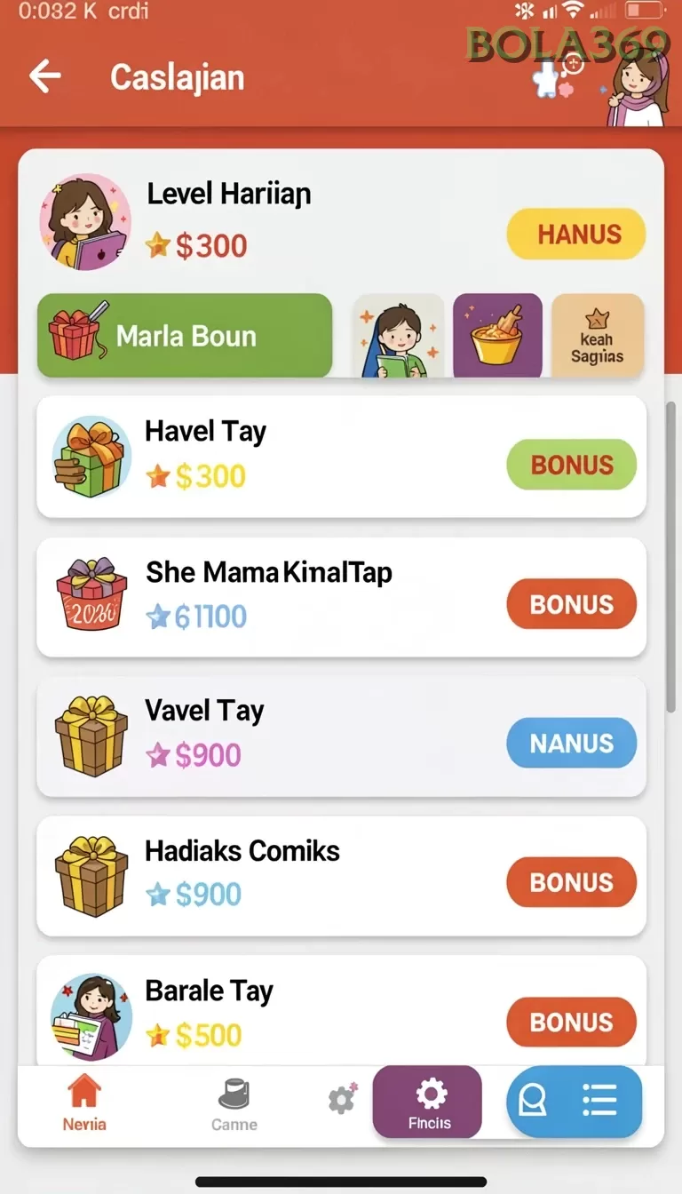 Cuplikan layar FA99 — aktivitas