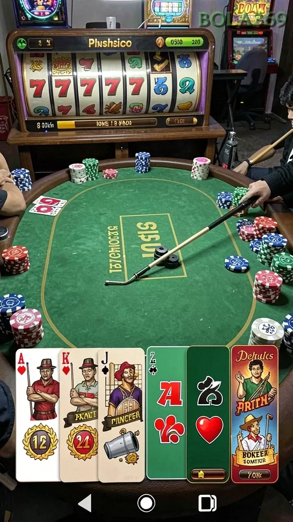 Cuplikan layar PGSPLAY — menu navigasi