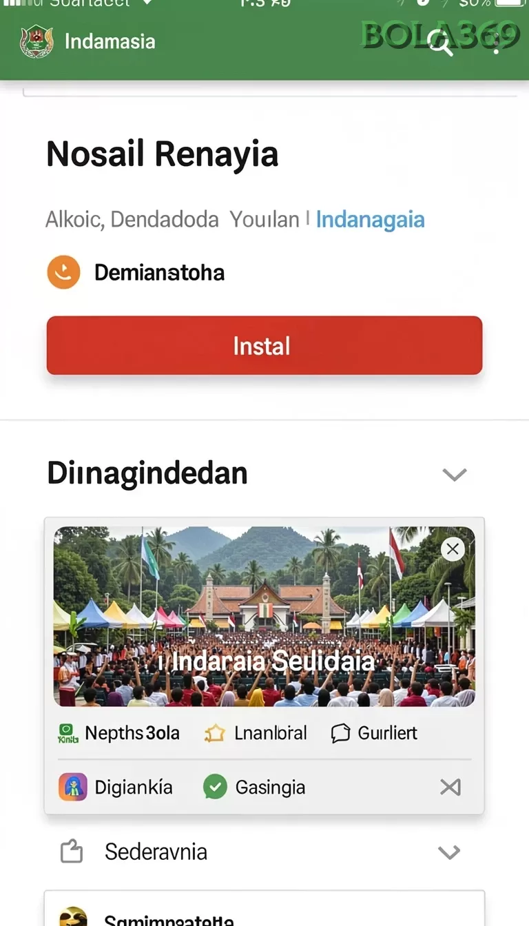 Cuplikan layar PGSPLAY — pengaturan akun